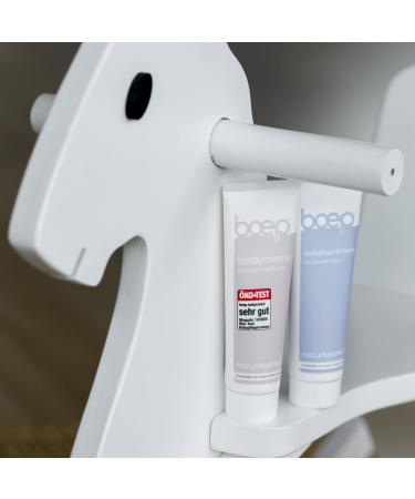 Boep Baby Wound Protection Cream | Natural Vegan Diaper Cream for Irritated Skin | Doctor-Developed Zinc Ointment (50ml) - Buy Online on GoSupps.com