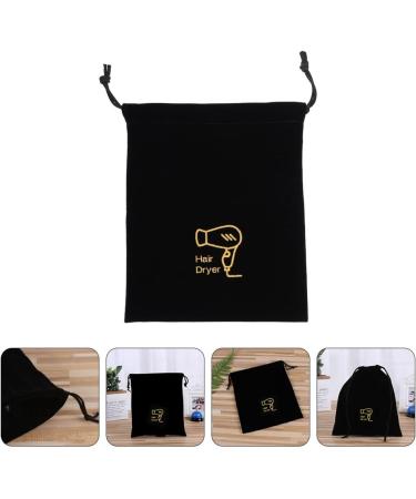 Cabilock 5pcs Hair Dryer Storage Bag Travel Hair Dryer Hair Dryer Travel Bag Hair Dryer Supplies Household 30X26X1CMx5pcs Blackx5pcs - Buy Online on GoSupps.com