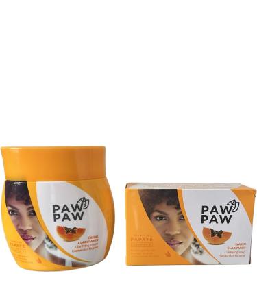 Moisturizing Set with Pawpaw Extract Cream 300ml & Soap 180g Body & Face Care - Buy Online on GoSupps.com