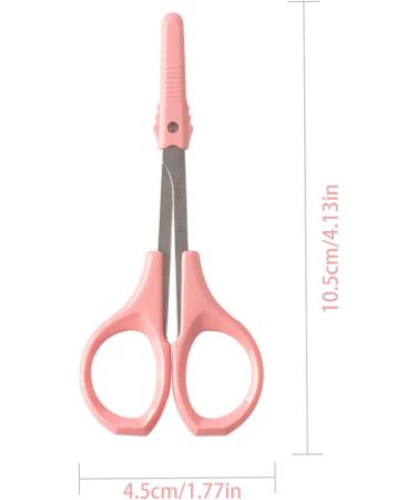 RIENER 2 Pack 4" Curved Craft Scissors for Trimming Shaping Eyelash Extensions Eyebrow Extensions - Buy Online on GoSupps.com