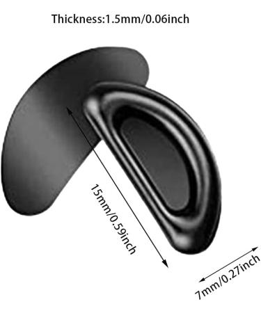 Jiakalamo 5 Pairs Eyeglass Nose Pads Self-Adhesive Non-Slip Soft Silicone for Ultimate Comfort - Buy Online on GoSupps.com