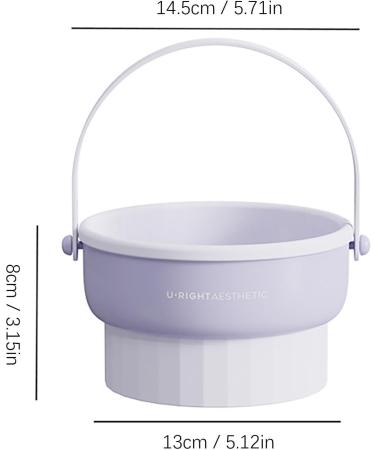 Makeup Brush Air Drying Rack Holder - Makeup Brush Cleaning Drying Mat - Silicon Brush Cleaner Pad include Cosmetic Brush Organizer Rack Makeup Brush Washing Tool for Women Purple - Buy Online on GoSupps.com