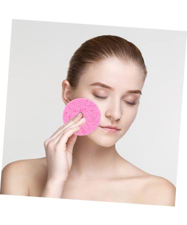 FRCOLOR 45 Pcs Wood Pulp Sponge Makeup Pads - Multicolor Facial Scrubber & Makeup Remover for Flawless Skin - Buy Online on GoSupps.com