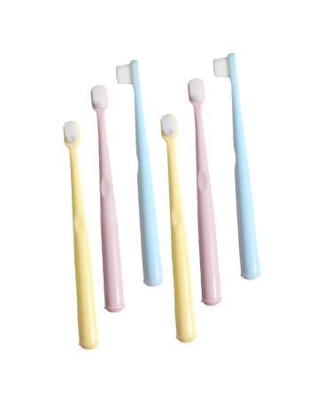 Coolhiya 6th children's toothbrush travel toothbrush manual toothbrushes for children household toothbrush toothbrush for toddlers manual teeth portable toothbrush adult pp