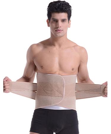 lumbar support belt 33cm Full Back Brace Support Belt Breathable Waist Back Belt Back Pain Widened Waist Support Men Women Posture Correction Back Braces (Size : X-Large)
