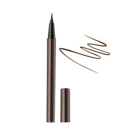 Liquid Eyeliner | Sweatproof Waterproof Eyeliner Liquid | Black Liquid Eyeliner for Long-Lasting Eye Makeup Black Liquid Eye Liner for Women and Makeup Artists Lambo Brown Soft Capillaries