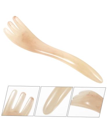 Frcolor 5-in-1 Guasha Tool & Massage Comb Set Jade Beeswax & Scratch Brush for Beauty Salons - International Shipping - Buy Online on GoSupps.com