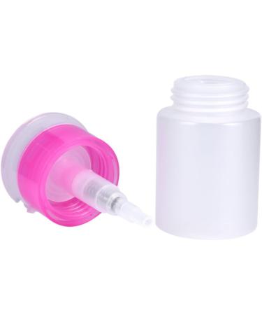 60 ML Pump Dispenser Bottle Nail Polish Remover Cleanser Dispenser Nail Art Tool 2 Colors Plastic Liquid Container with Flip Top Cap Empty Travel Containers for Cosmetic Lotion Face Toner(Pink) - Buy Online on GoSupps.com