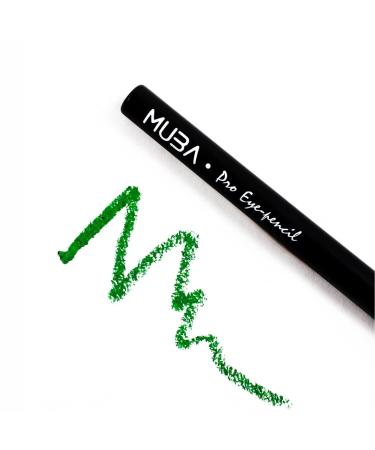 MUBA COSMETICS Eye Pencil  Venom  - Waterproof Eyeliner Pencil  Long Lasting Eye Liner Pencils for Eye Makeup - No Budge Under Eye Pencil Eyeliner  Creamy Eye Pencils  Eyeliner Pencils for Precise Finish -GREEN