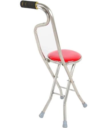 Crutch Stool Lightweight Triple Cane Folding Stool red Family - Buy Online on GoSupps.com