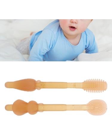 Baby Finger Toothbrush Set - Silicone Training Toothbrush for Toddlers - Oral Care Clean Tongue - Close Arrangement - Buy Online on GoSupps.com