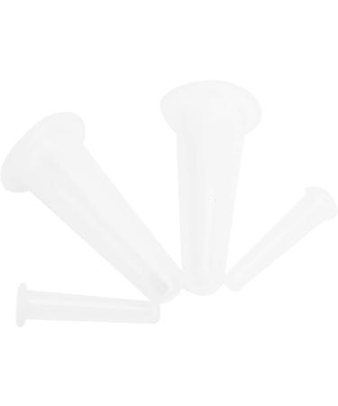 4PC Silicone Massage Cup Set - Glass Face Cupping for Body Care & Moisture Absorption - Ideal for Daily Household Use - Buy Online on GoSupps.com