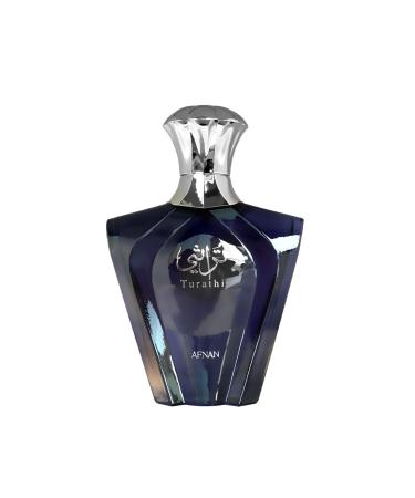 Afnan Turathi Blue Eau de Parfum Spray for Men 3.0 Fl. Oz