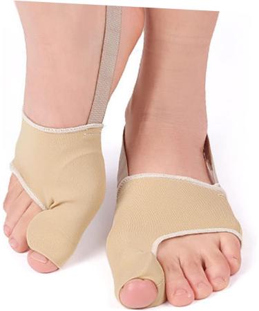 JEWEDECO Bunion Socks - 1 Pair Toe Splitter & Guard for Bunion Relief | Protective Cover for Big Toe - Toe Stretcher and Hallux Valgus Socks - 9x6.8cm - Buy Online on GoSupps.com