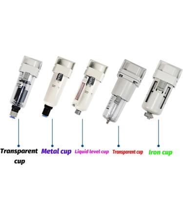 Oil Water Separation Filter Mist for Removing Oil Water Dust and Impurities with AFM20-02-A(1l2 AFM40-04-A) - Buy Online on GoSupps.com