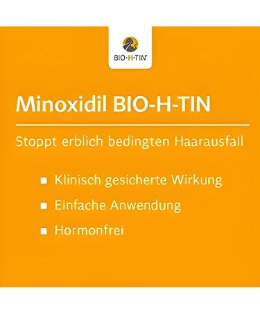 Minoxidil Bio-H-Tin 50 mg/ml Spray - Combat Hereditary Hair Loss | 3 x 60 ml + Gentle Care Shampoo (8 ml) - International Shipping Available - Buy Online on GoSupps.com