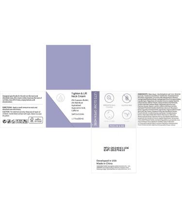 HASAIKA Firming and Lifting Neck Cream Neck Firming Cream that Smoothes Fine Lines and Improves the Appearance of Loose Sagging Skin (50ml) - Buy Online on GoSupps.com