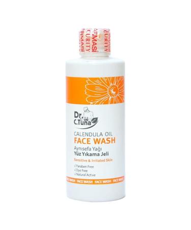 FARMASI DR. C. TUNA Calendula Oil Face Wash | Moisturizing & Soothing for Sensitive Skin | Vegan | 3.4 fl oz / 100 ML - Buy Online on GoSupps.com