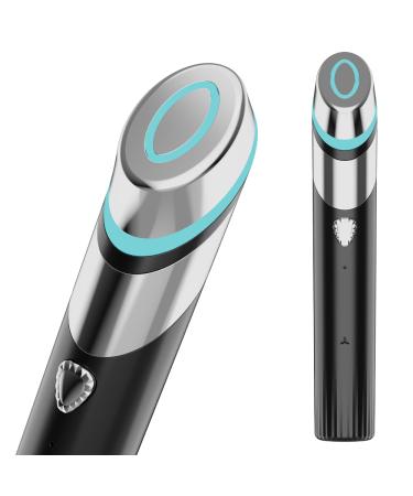 Skin Care Wand Device - Facial Glow Boost Tool for Maximizing and Boosting Skin Care Absorption Black