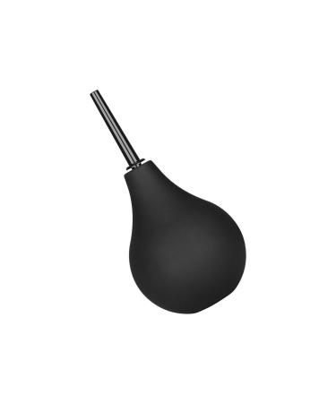 Ice Anal shower and vaginal shower 224 ml PVC anal flushing enema enema intimate shower 'hygiene master' suitable for anal and vaginal black