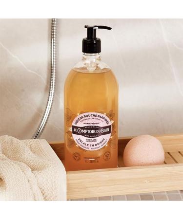 Le Comptoir du Bain Shower Oil - Escale en Orient Fragrance 1L | International Shipping Available - Buy Online on GoSupps.com