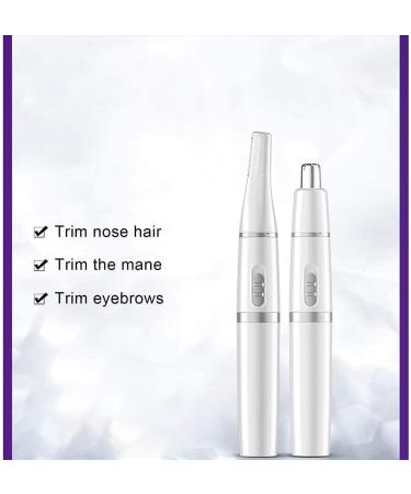 Buy Precision Nose Hair Trimmer - Dual Sided Blade for Ears & Eyebrows | International Shipping Available - Buy Online on GoSupps.com