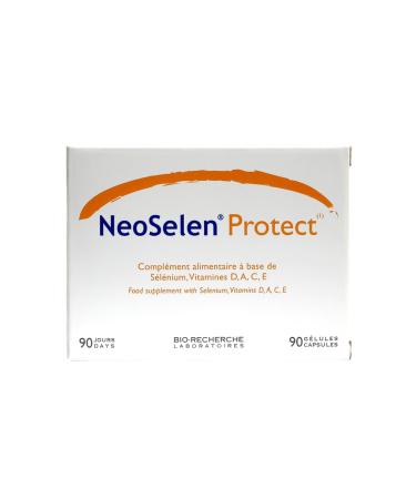 NeoSelen Protect Compl ment alimentaire Protection et Antioxydants S l nium et Vitamines A C E et D Stimule les d fenses immunitaires Cure de 3 mois / 90 g lules (1/j) Made in France