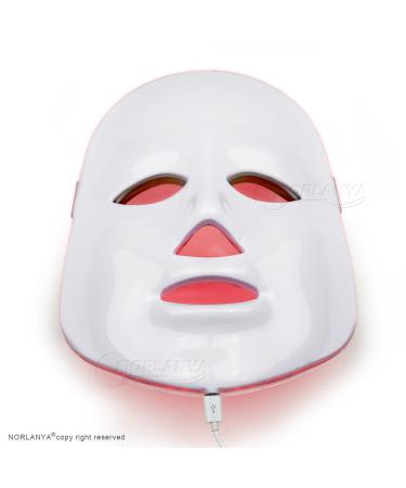 NORLANYA LED Face Mask for Skin Toning and Wrinkle Removal - Facial Phototherapy Skin Care - Buy Online on GoSupps.com