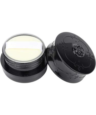 Vintage Rose Loose Powder Dispenser Box with Puff for Skin Care Makeup Storage (Black) - Buy Online on GoSupps.com
