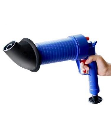 Drain Pump Cleaner High Pressure Air Power Blaster Plunger Gun Unblock Adapters Toilet Wash Basin Cleaner Opener for Home Kitchen Bathroom