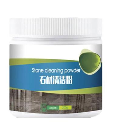 Marble Stone Deck Cleaning Powder, Stone Detergent Cleaner, Powerful Quartz Scrub Oil Removal, Stone Cleaning Powder Cleaner
