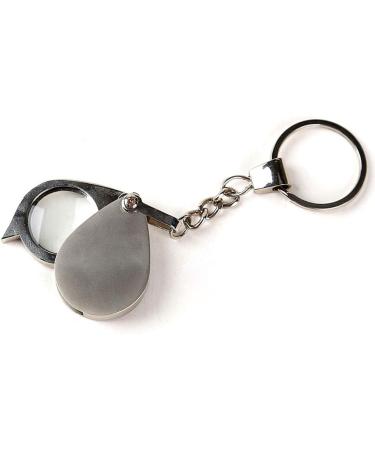 SUPVOX 15x Magnifying Glass Keychain - Mini Portable Foldable Handheld Magnifier for Easy Reading - Buy Online on GoSupps.com