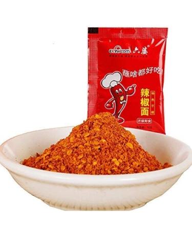Sichuan Liupo Red Chili Powder - Hot Pot Dipping Sauce & BBQ Spice (10g-20bags) - Buy Online on GoSupps.com