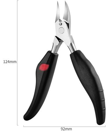 CHJHJKG Nail Clippers (Beauty) 1Pc Toe Nail Clippers Nail Correction Thick Nails Ingrown Toenails Nippers Cutters Dead Skin Dirt Remover Pedicure Care Tool(Schwarz) - Buy Online on GoSupps.com