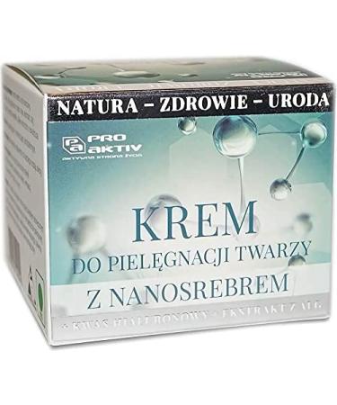 50ml facial care cream with Nano silver hyaluronic acid and Algae Extract PROAKTIV