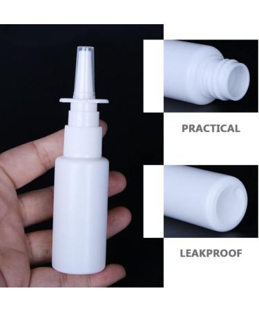 Uonlytech Refillable Nasal Spray Bottle - 15ml Colloidal Silver Salt - 15 Pieces - Perfect for Medical Use - International Shipping Available - Buy Online on GoSupps.com