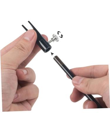 NUSITOU Eyebrow Sharpening Tool Makeup Sharpener Beauty Makeup Tool Sharpening Tool Eyeliner Sharpener Cosmetic Tool Pencil Makeup Supplies Double Sided Small Tools Aluminum Alloy - Buy Online on GoSupps.com