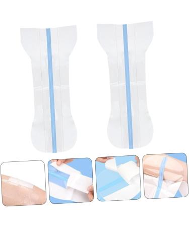 FOMIYES 4pcs Swimming Stickers Water Proof Stickers Panti Liners Thin Private Stickers for Swimming White Pu - Buy Online on GoSupps.com