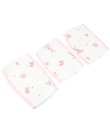 3Pcs Adjustable Baby Belly Band  Cotton Baby Umbilical Cord  Design Baby Abdominal Binder (Pink)