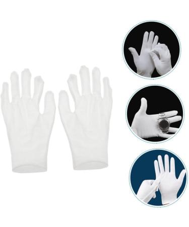 HONMEET 12 Pairs Moisturizing Gloves Work Gloves Working Gloves Moisturizing Overnight Gloves Cotton White - Buy Online on GoSupps.com