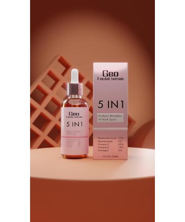 Geo Facial Serum - Rejuvenating Skincare for Radiant, Glowing Skin - Buy Online on GoSupps.com
