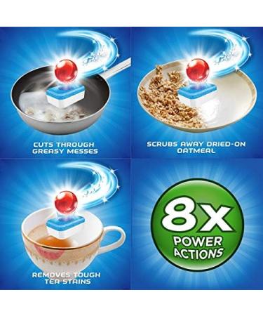 Finish Dishwasher Detergent All in 1 Powerball Fresh Mega Value Pack 110 Tablets Fast Action Clean - Buy Online on GoSupps.com