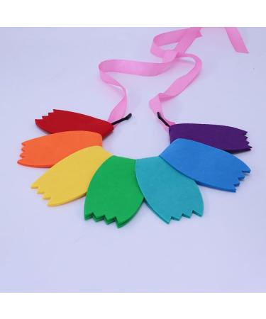 TQUXNGA Long Ribbon Rainbow Color Hairband Music Concerts Mardi Headband for Teens Adult Party Performances Hair Supplies - Buy Online on GoSupps.com