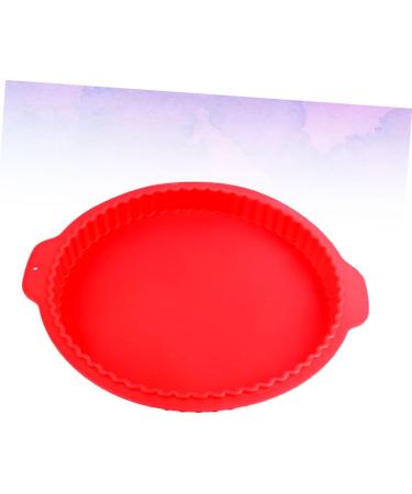 MAGICLULU 1pc Silicone Baking Bread Baking Pan Round Cookie Cookie Cutters Silicone Molds Cake Shop Muffin Top Pans Silicone Mold for Cake Round Cake Pans Chocolate Birthday Cake 31 X28.5CM Red - Buy Online on GoSupps.com