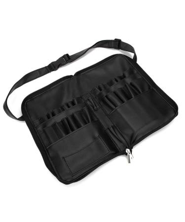 Professional make-up brush organizer pocket makeup artist cosmetics leather makeup handbag travel portable makeup brush pocket