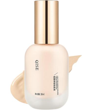 EUBEISAQI Liquid Foundation Makeup High Moisturizing Foundation for skin brightening Waterproof Makeup 30ml Longlasting foundation for all skin types oil skin mature skin Ivory - Buy Online on GoSupps.com