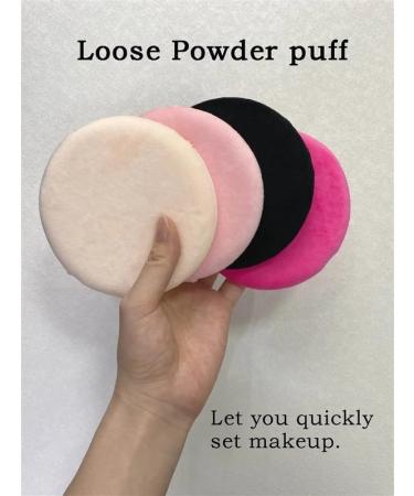 4 large make-up sponge puffs for a softer face (Color : WHITE) - Buy Online on GoSupps.com