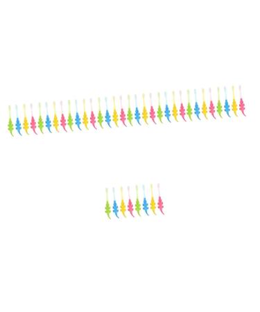 Gleavi 40 pcs small crocodile toothbrush children's toothbrush krocodile toothbrush train cleaning brush beautiful children's tooth cleaner hand toothbrush children cute oral