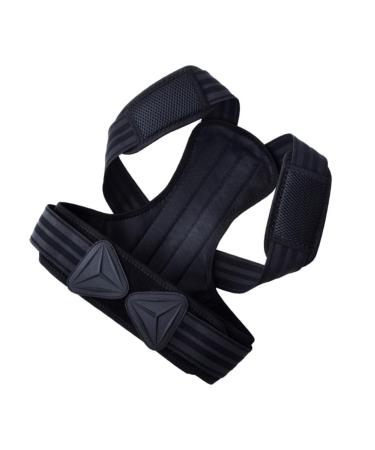 Posture Brace for Men & Women | Adjustable Posture Support for Teens | Universal Fit - 1pc Black - Buy Online on GoSupps.com