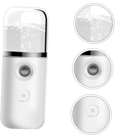 Hemoton 3pcs Hydrating Instrument Mini Sprayer Cool Spa Moisturizing Portable Face Abs White - Buy Online on GoSupps.com